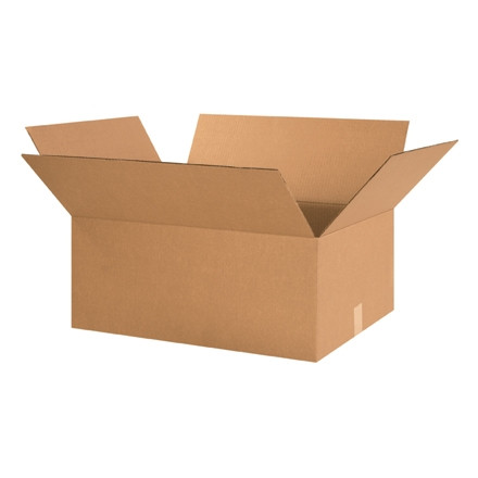 Boîtes en carton ondulé, 26 x 18 x 10 ", Kraft