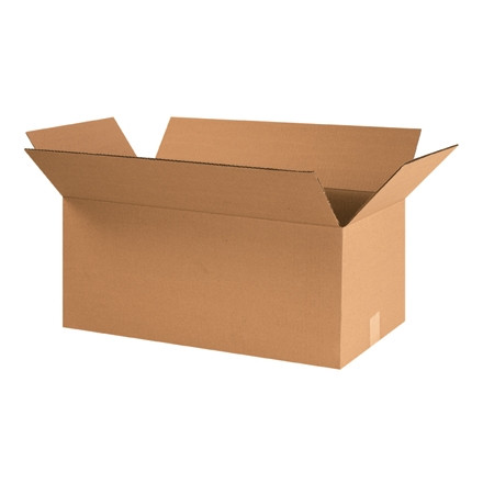 Boîtes en carton ondulé, 26 x 14 x 12 ", Kraft