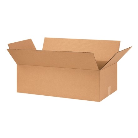 Boîtes en carton ondulé, 26 x 13 x 8 ", Kraft