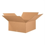 Boîtes en carton ondulé, 25 x 25 x 12 ", Kraft
