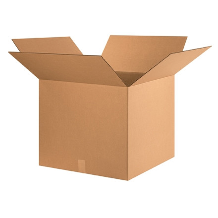 Boîtes en carton ondulé, 24 x 24 x 22 ", Kraft