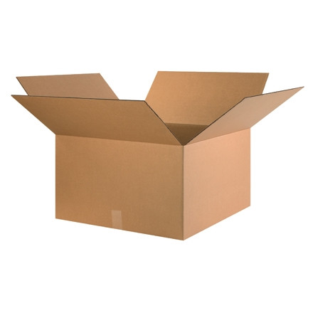 Boîtes en carton ondulé, 24 x 24 x 14 ", Kraft