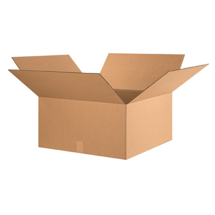 Boîtes en carton ondulé, 24 x 24 x 12 ", Kraft