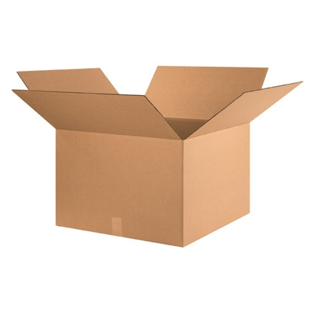 Boîtes en carton ondulé, 24 x 24 x 16 ", Kraft