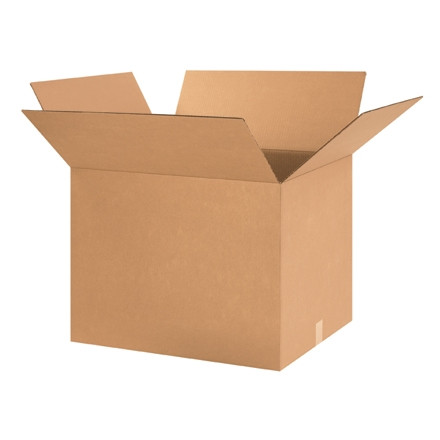 Boîtes en carton ondulé, 24 x 20 x 18 ", Kraft
