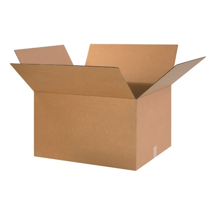 Boîtes en carton ondulé, 24 x 20 x 14 ", Kraft