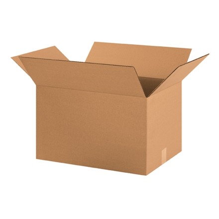 Boîtes en carton ondulé, 20 x 14 x 12 ", Kraft