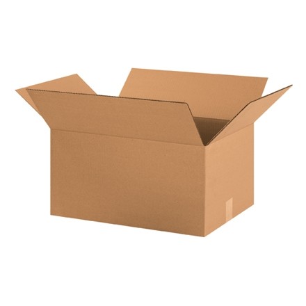Boîtes en carton ondulé, 20 x 14 x 10 ", Kraft