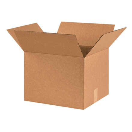Boîtes en carton ondulé, 16 x 14 x 12 ", Kraft