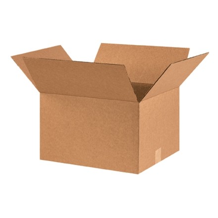 Boîtes en carton ondulé, 16 x 14 x 10 ", Kraft