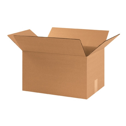 Boîtes en carton ondulé, 16 x 11 x 10 ", Kraft