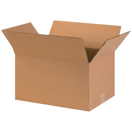 Boîtes en carton ondulé, 16 x 11 x 9 ", Kraft