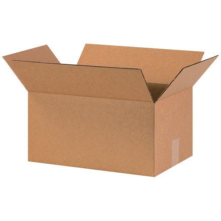 Boîtes en carton ondulé, 16 x 10 x 8 ", Kraft