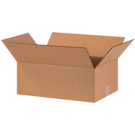 Boîtes en carton ondulé, 16 x 10 x 6 ", Kraft
