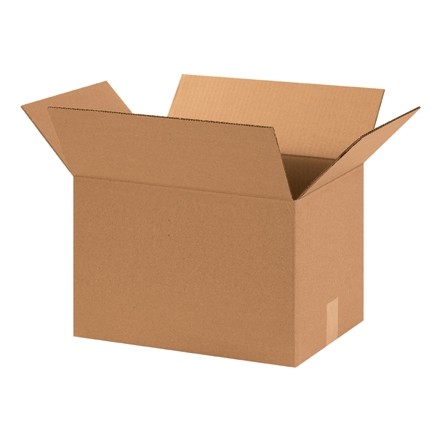 Boîtes en carton ondulé, 15 x 11 x 11 ", Kraft