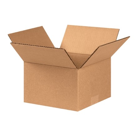 Boîtes en carton ondulé, 8 x 8 x 5 ", Kraft