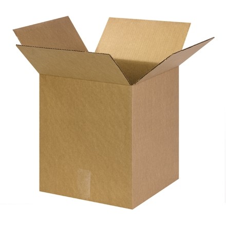 Boîtes en carton ondulé, 13 x 13 x 17 ", Kraft