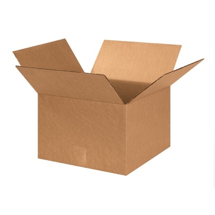 Boîtes en carton ondulé, 13 x 13 x 9 ", Kraft