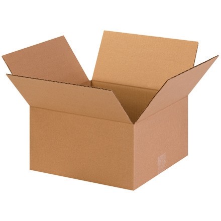 Boîtes en carton ondulé, 13 x 13 x 7 ", Kraft