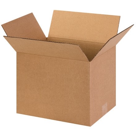Boîtes en carton ondulé, 13 x 10 x 10 ", Kraft