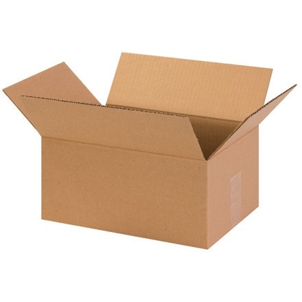 Boîtes en carton ondulé, 13 x 9 x 6 ", Kraft