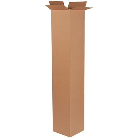Boîtes en carton ondulé, 12 x 12 x 72 ", Kraft
