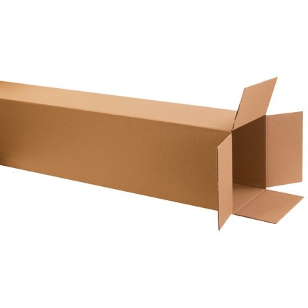 Boîtes en carton ondulé, 12 x 12 x 60 ", Kraft