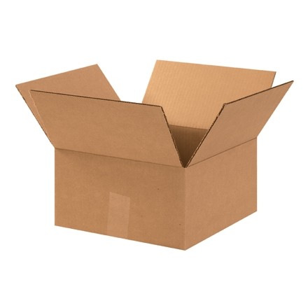 Boîtes en carton ondulé, 11 x 11 x 6 ", Kraft