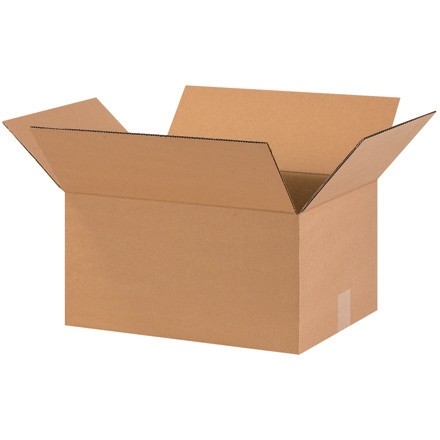 Boîtes en carton ondulé, 16 x 12 x 8 ", Kraft