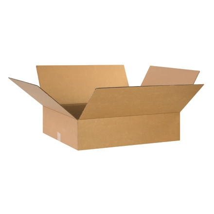 Boîtes en carton ondulé, 26 x 20 x 8 ", Kraft