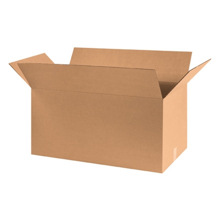 Boîtes en carton ondulé, 30 x 15 x 15 ", Kraft