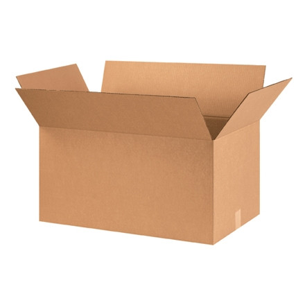 Boîtes en carton ondulé, 28 x 16 x 14 ", Kraft