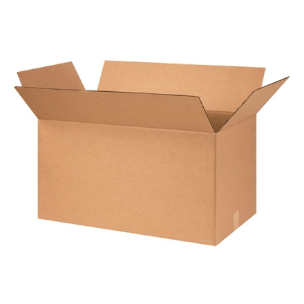 Boîtes en carton ondulé, 28 x 14 x 14 ", Kraft
