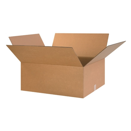 Boîtes en carton ondulé, 24 x 20 x 10 ", Kraft