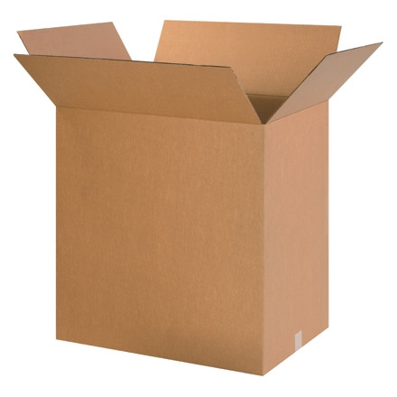 Boîtes en carton ondulé, 24 x 18 x 24 ", Kraft