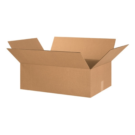 Boîtes en carton ondulé, 24 x 16 x 8 ", Kraft