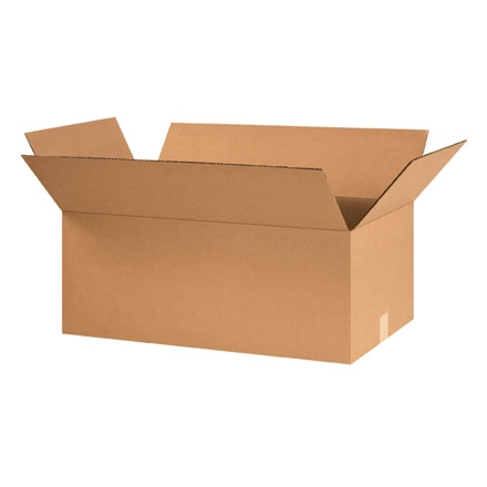 Boîtes en carton ondulé, 24 x 15 x 10 ", Kraft