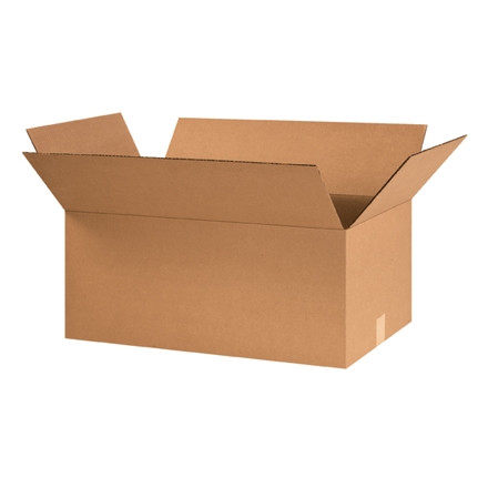 Boîtes en carton ondulé, 24 x 14 x 10 ", Kraft