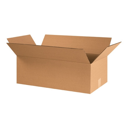 Boîtes en carton ondulé, 24 x 12 x 8 ", Kraft