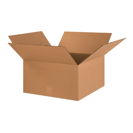 Boîtes en carton ondulé, 18 x 18 x 10 ", Kraft