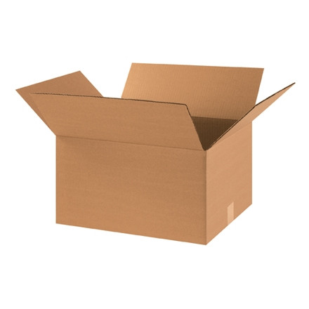 Boîtes en carton ondulé, 18 x 14 x 10 ", Kraft