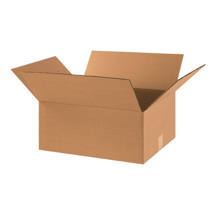 Boîtes en carton ondulé, 18 x 14 x 8 ", Kraft