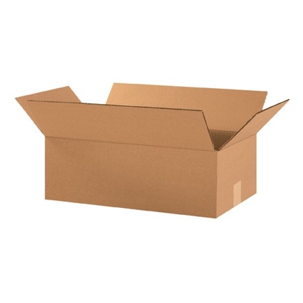 Boîtes en carton ondulé, 18 x 10 x 6 ", Kraft