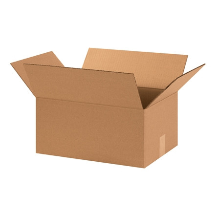 Boîtes en carton ondulé, 15 x 11 x 7 ", Kraft