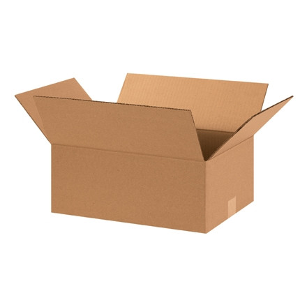 Boîtes en carton ondulé, 15 x 11 x 6 ", Kraft