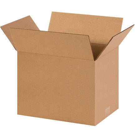 Boîtes en carton ondulé, 14 x 11 x 11 ", Kraft