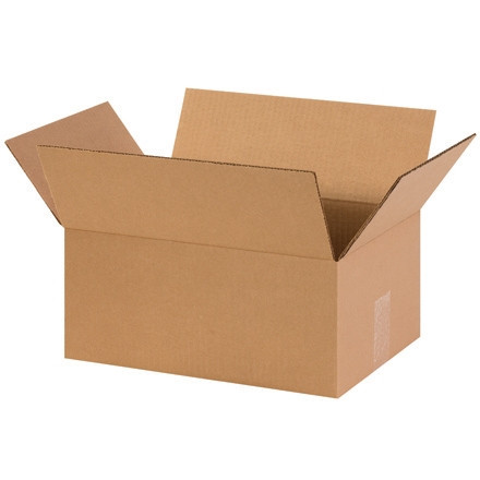 Boîtes en carton ondulé, 14 x 10 x 6 ", Kraft
