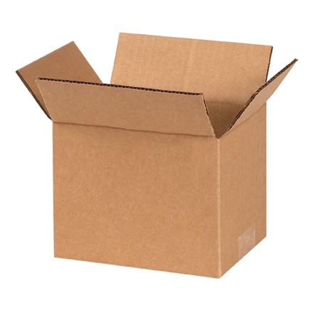 Boîtes en carton ondulé, 7 x 6 x 6 ", Kraft