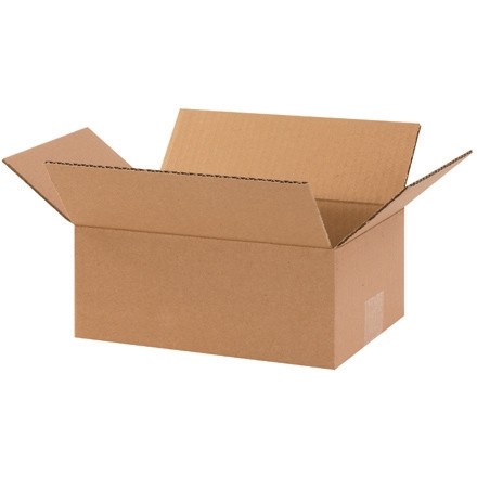 Boîtes en carton ondulé, 10 x 7 x 4 ", Kraft