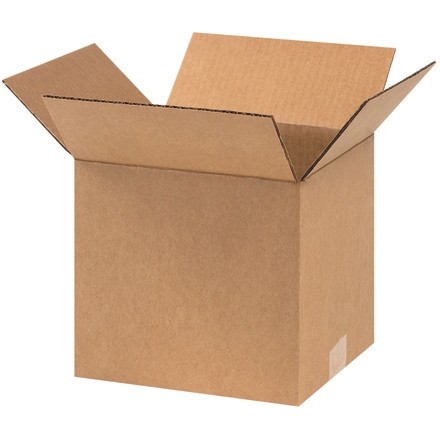 Boîtes en carton ondulé, 9 x 8 x 8 ", Kraft